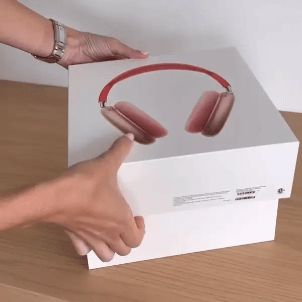 Zappods Airpods Max Premium - 100% ANC (With Magnetic Ear Cushions)